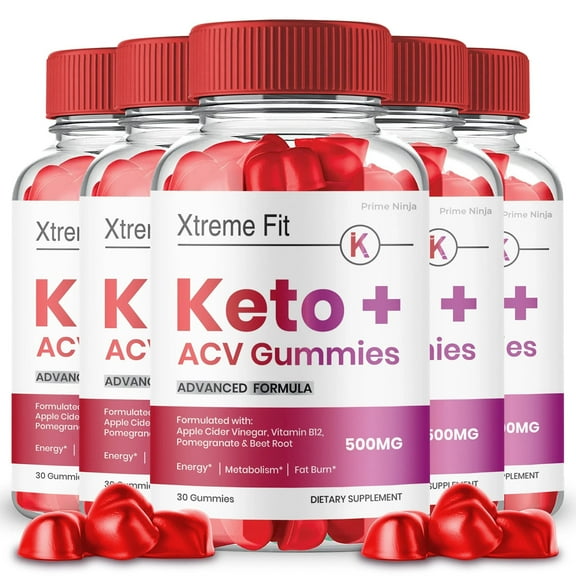 Xtreme Fit Keto ACV Gummies (5 Pack)