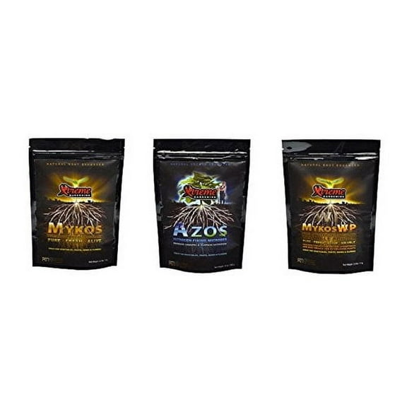Xtreme Gardening Bundle - Azos 12oz, Mykos WP 12oz & Mykos Granular 1lb