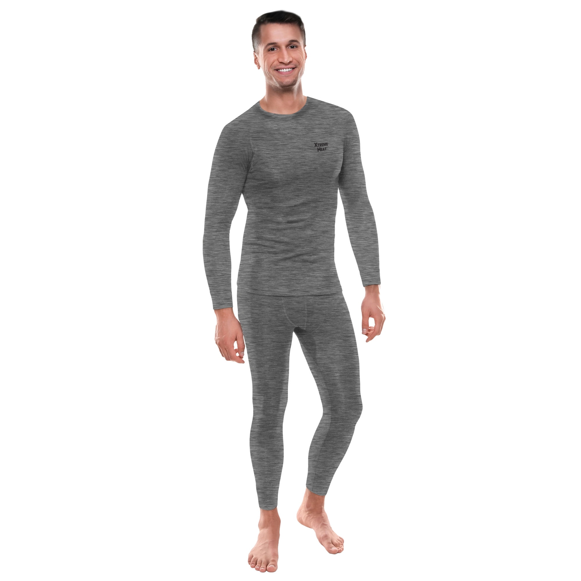 Xtreme Heat Men's Base Layers Set Compression Pants & Shirt