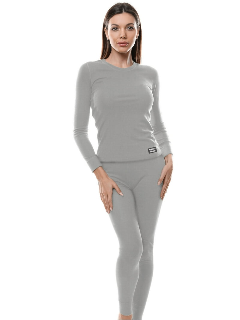 Xtreme Heat Womens Thermal Underwear Set Insulated Shirt Long