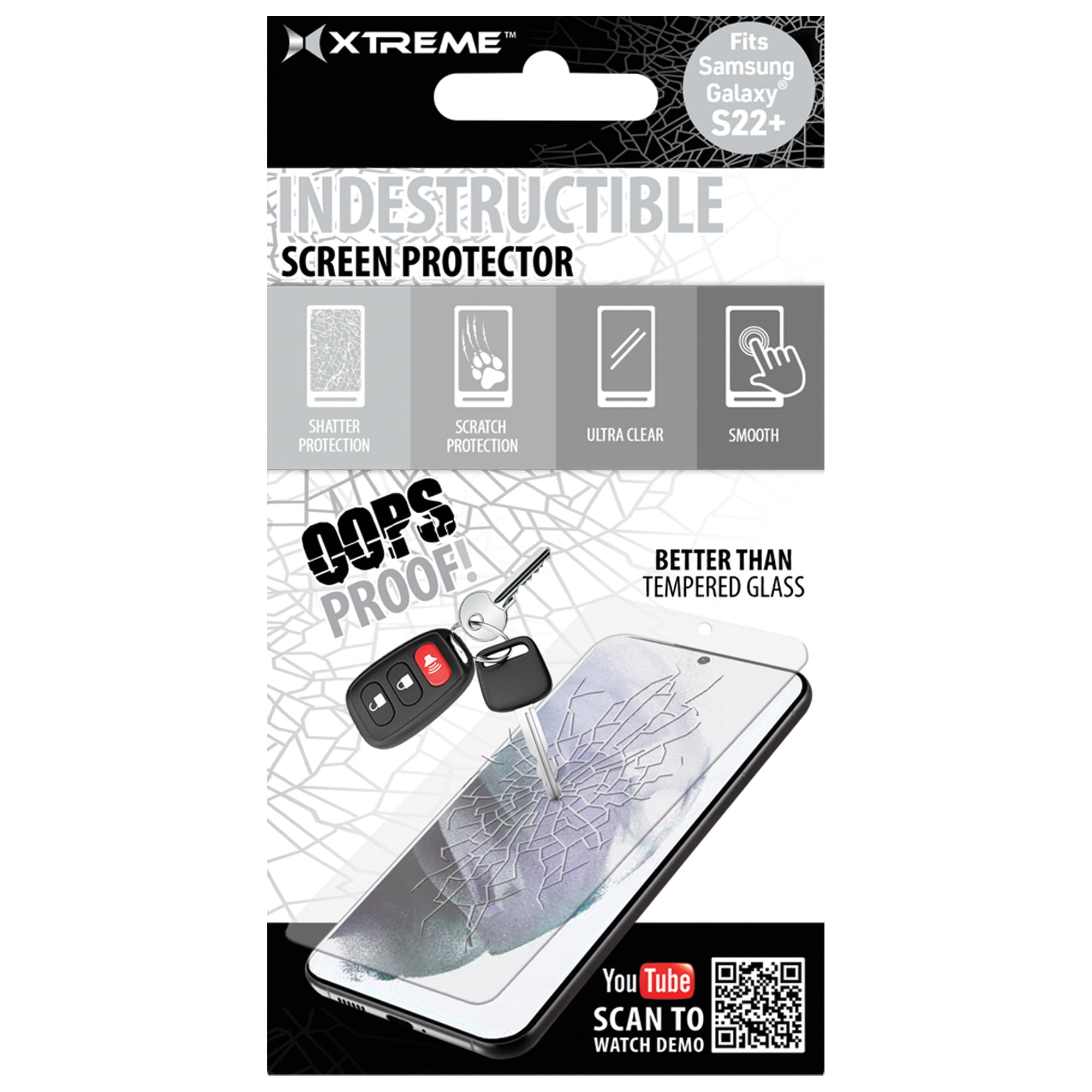 Xtreme Indestructible Screen Protector For Samsung Galaxy S22+ Phones