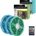 Xtreme Lit 150ft Indoor LED Strip Lights Kit, Multicolor LED Lights for ...