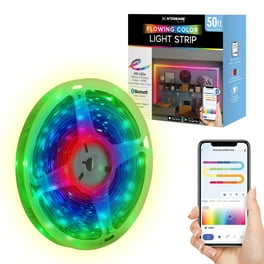 NBG Home SMRT Lite Indoor Outdoor Smart LED Color Changing Light Strip 16 Ft Walmart
