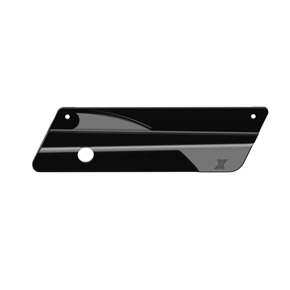 Xtreme Machine 0200-2002XLA-BM Saddlebag Latch Cover