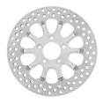thumbnail image 1 of Xtreme Machine 11.8" Execute Chrome Front/Rear Brake Rotor 0133-1803XEXS-CH, 1 of 1