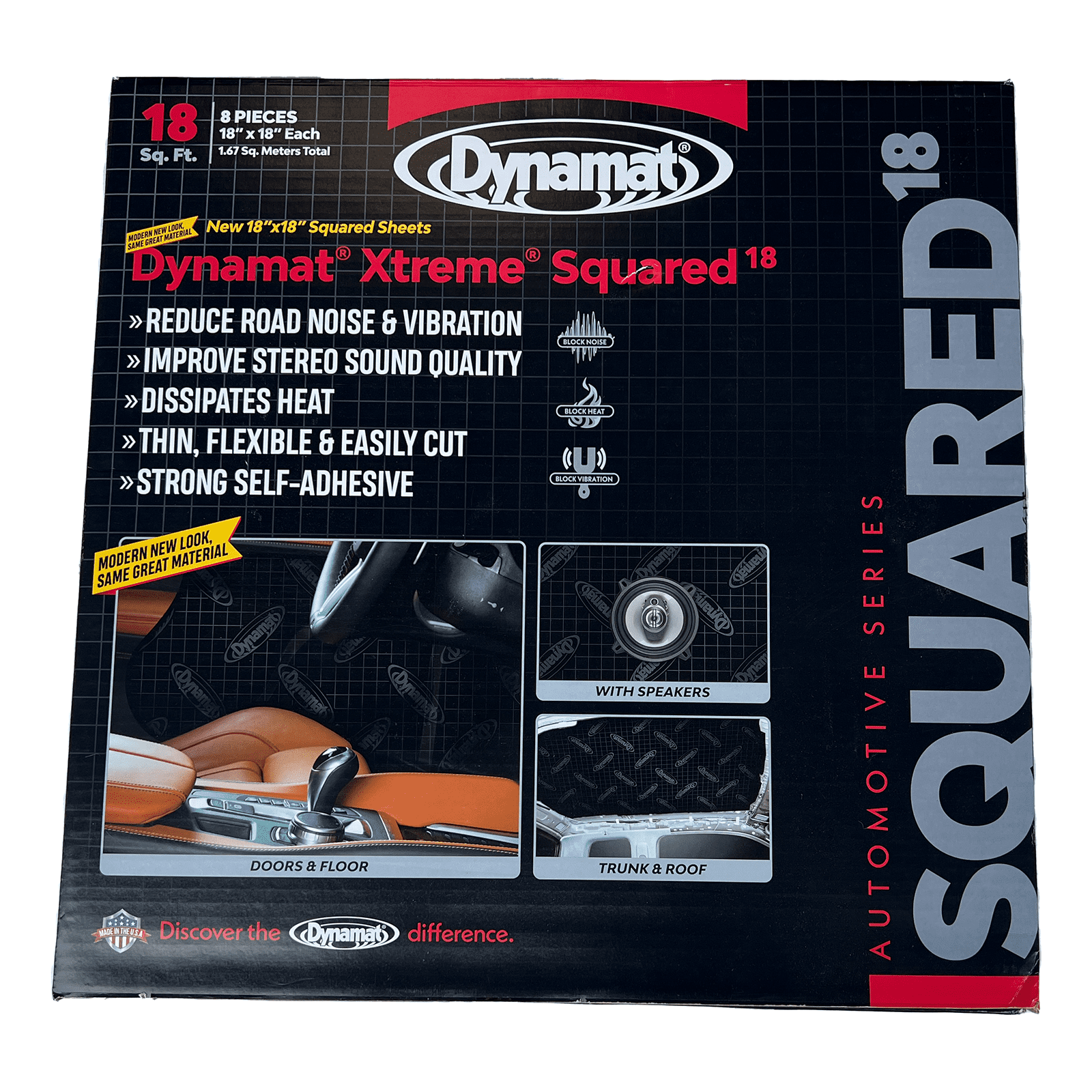 Xtreme Mat Squared 8 - 18in Square Sheets