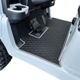 thumbnail image 1 of Xtreme Mats Club Car Golf Cart Mat, Full Coverage Golf Cart Floor Liner Mats - Fits Club Car Models Precedent (2004-2023)/Onward & Tempo (2017-2023)/Villager & V4L (2019-2023) - Black with Grey Trim, 1 of 8