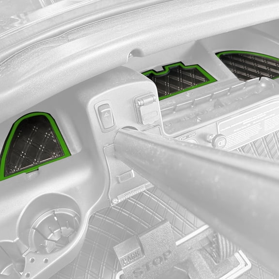 Xtreme Mats Dash Mats for Club Car Precedent/Onward - GREEN Trim