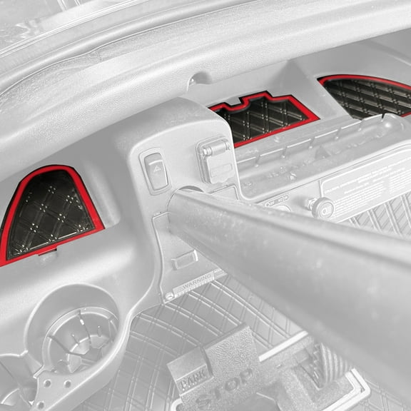 Xtreme Mats Dash Mats for Club Car Precedent/Onward - RED Trim