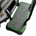 thumbnail image 1 of Xtreme Mats Golf Cart Mat for Rear Facing Foot Rests & Rear Seat Kits - Fits EZGO RFSPRO L6 Rear Foot Rest Mat - GREEN Trim, 1 of 5
