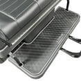 thumbnail image 1 of Xtreme Mats Golf Cart Mat for Rear Facing Foot Rests & Rear Seat Kits - Fits Evolution Classic Pro, Plus 4 Seaters Rear Foot Rest Mat - GREY Trim, 1 of 5