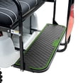 thumbnail image 1 of Xtreme Mats Golf Cart Mat for Rear Facing Foot Rests & Rear Seat Kits - Fits Genesis 150 / GTW Mach1 - Genesis 150 / GTW Mach1 - Green Trim, 1 of 6