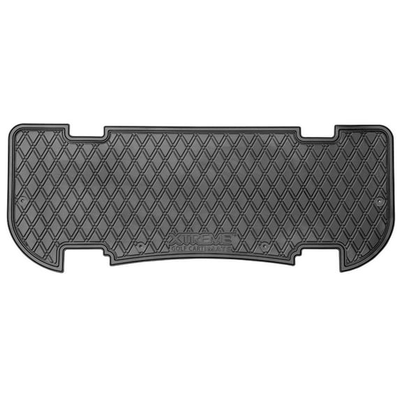 Xtreme Mats MADJAX Golf Cart Floor Mat for Rear Seat Kits & Rear Facing Foot Rests - Fits MADJAX Genesis 250/300 Rear Seat Kit - ALL Black