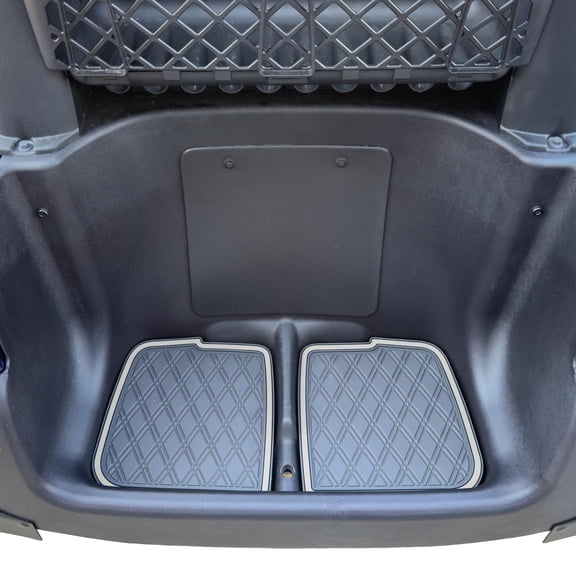 Xtreme Mats PRO Series Bag Well Mat -  Fits ATLAS & Club Car Precedent, Onward, Tempo  - Grey Trim