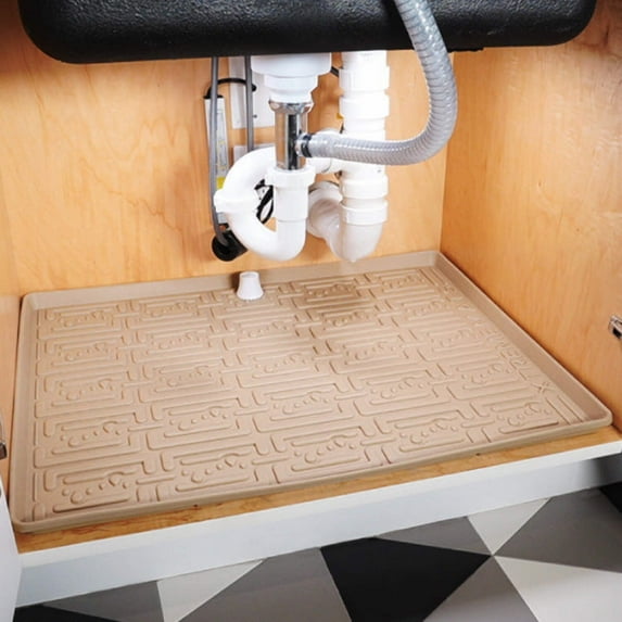 Xtreme Mats Under Sink Cabinet Mats Liners for Kitchen, Bath, and Laundry Cabinets