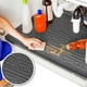 thumbnail image 1 of Xtreme Mats - Waterproof Under Sink Mat for Bathroom, Pick Your Size - 40" 1/4 x 19" 1/4 - Bathroom Cabinet Shelf Protector, Flexible Under Bathroom Sink Drip Tray Liner - CMV-42-GREY, 1 of 5