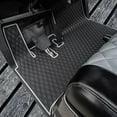 thumbnail image 1 of Xtreme Mats Yamaha Drive2 Golf Cart Mat, Full Coverage Golf Cart Floor Liner Mat - Fits Yamaha Drive2 Models Only (2017-2022) & UMAX Rally 4x4 - Black with Grey Trim, 1 of 9