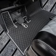 thumbnail image 1 of Xtreme Mats Yamaha Drive2 Golf Cart Mat, Full Coverage Golf Cart Floor Liner Mat - Fits Yamaha Drive2 Models Only (2017-2022) & UMAX Rally 4x4 - Black with Grey Trim, 1 of 9