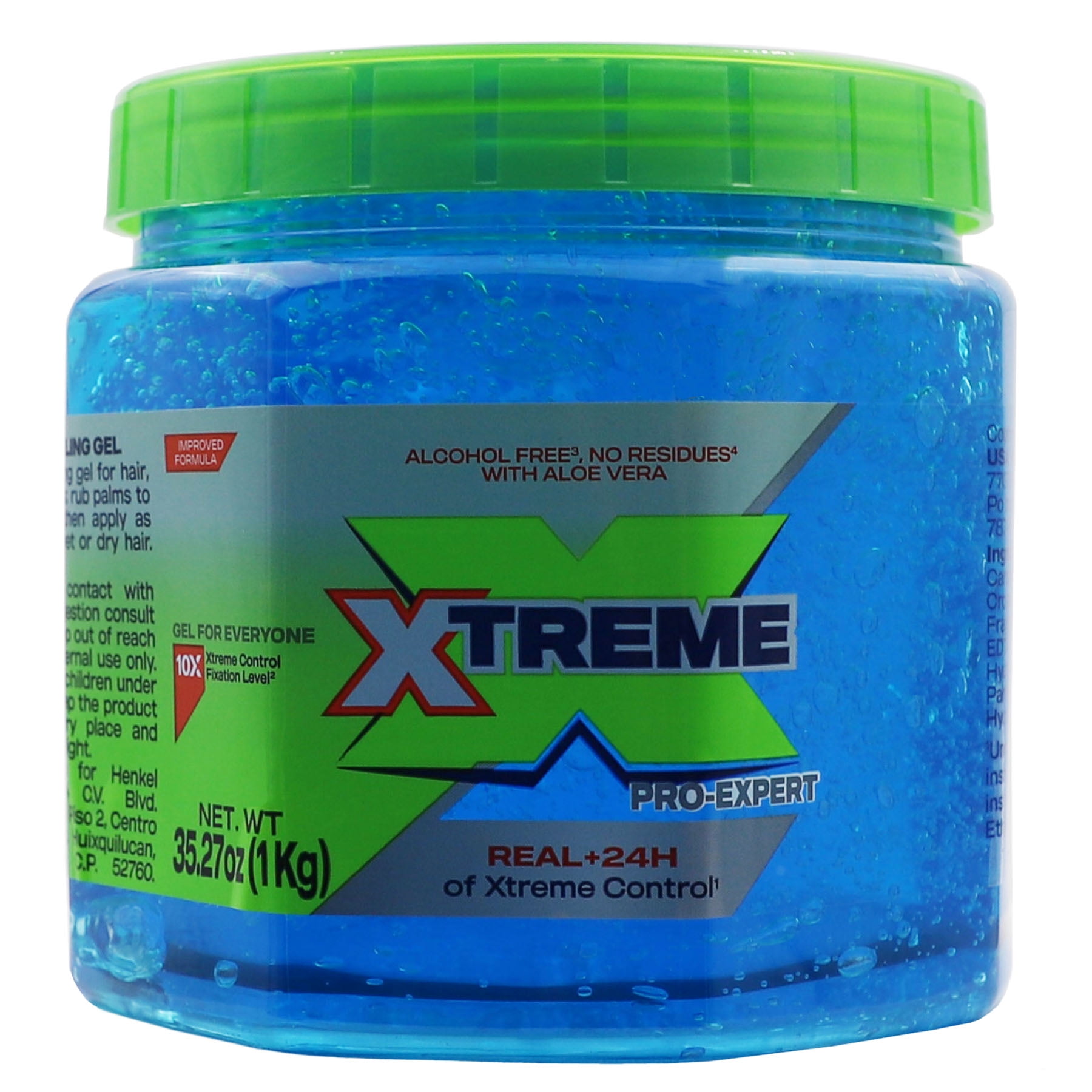 Xtreme Professional Jumbo Blue UV Protection Styling Hair Gel, 35.27 oz