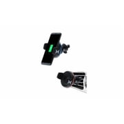 Xtreme Qi Fast Wireless Car Charger Vent Mount Phone Holder, Black