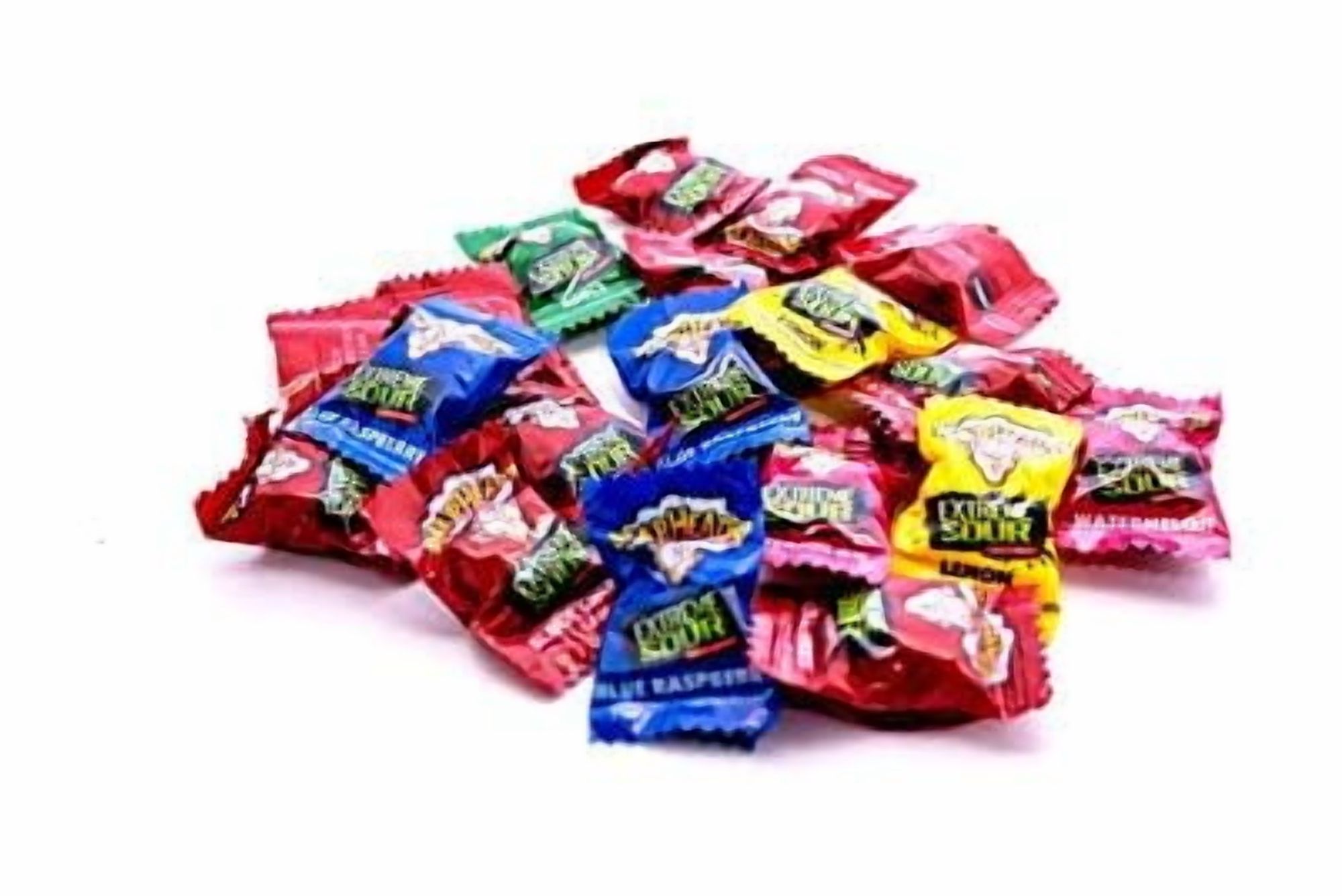 Xtreme Sour Candy - 10 lb Resealable Stand-up Storage Bag
