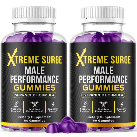 Xtreme Surge Gummies Advanced Formula All Natural Vitamin Supplement Extreme Surge 120 Gummies