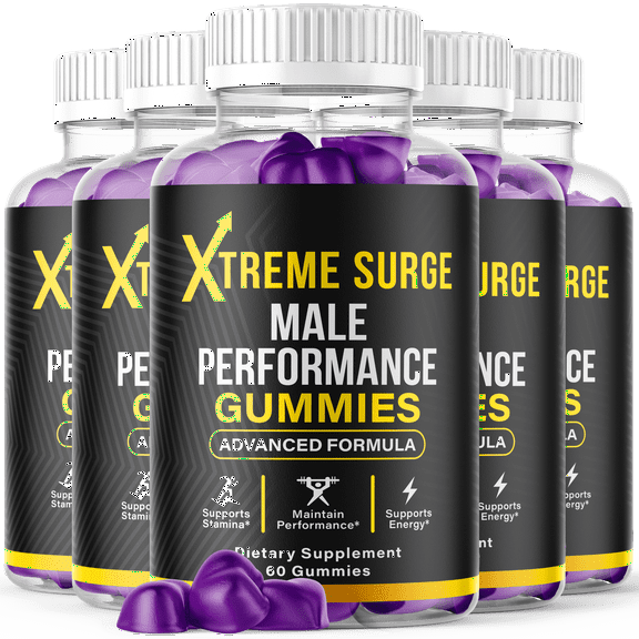 Xtreme Surge Gummies Advanced Formula All Natural Vitamin Supplement Extreme Surge 300 Gummies