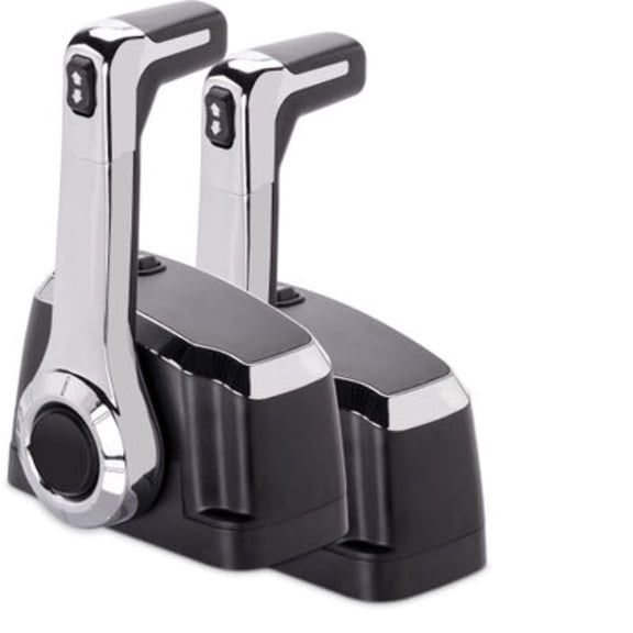 SeaStar Xtreme Series Top Mount Control w/ Lever on Left With Tilt and Trim