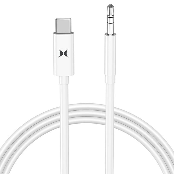 Xtreme USB C to Aux Cable, 3-Foot Aux Cord to USB C Compatible with iPhone 16/15, Galaxy S25/S24/S23, iPad Pro, Pixel, Type C to 3.5mm Headphone Jack for Car, Headphones, Speakers, Auxiliary Cord