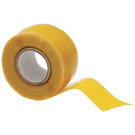 Xtreme Ultra Bond Self-Fusing Silicone Rubber Insulating & Repair Tape - 1 Inch Width x 10 Feet Length - 1 Roll - Color: Yellow