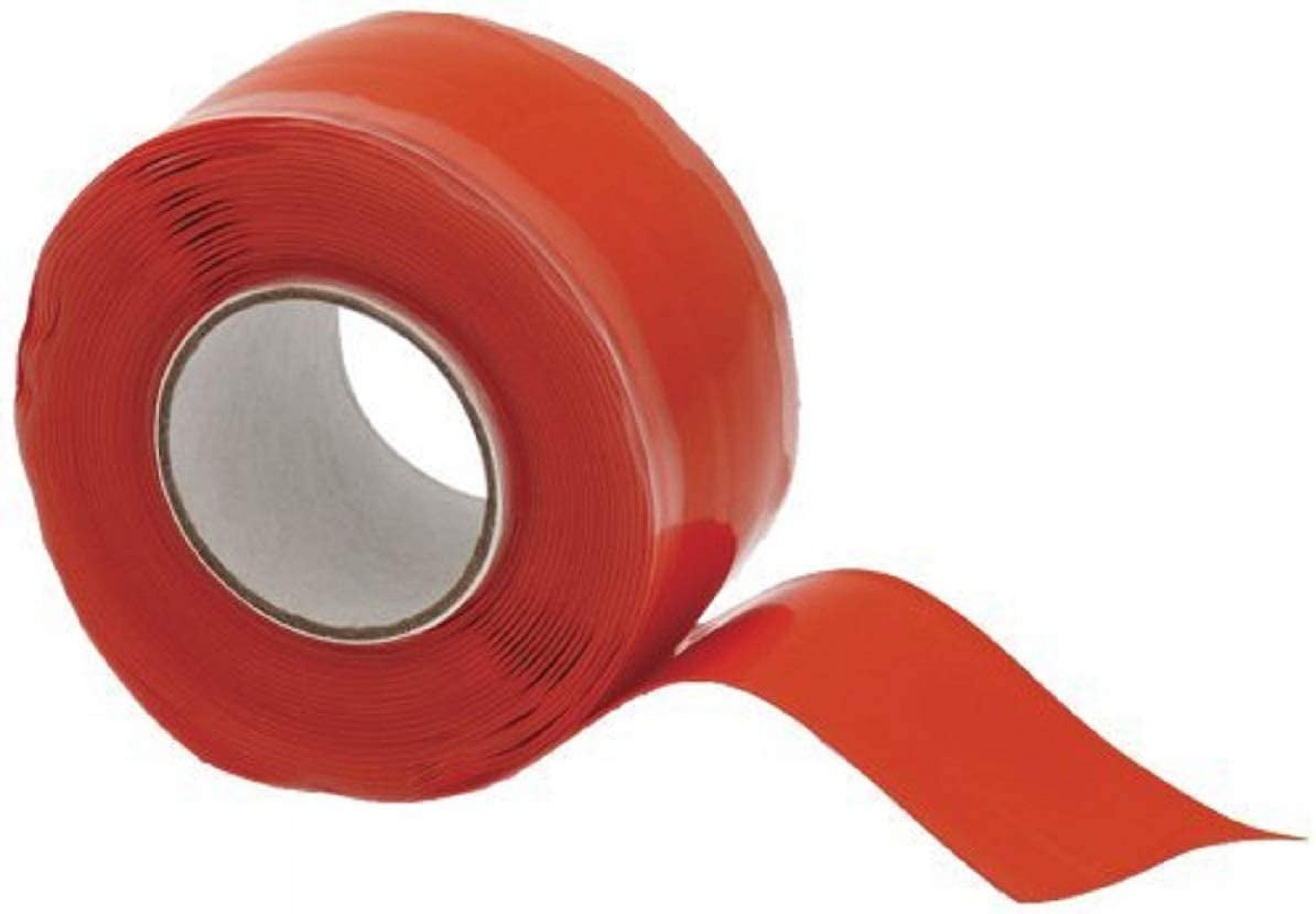 XFasten Silicone Self Fusing Tape 1-Inch x 36-Foot (Clear) 