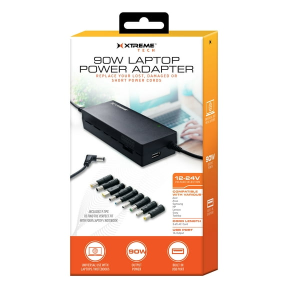 Xtreme Universal 90w Laptop Power Supply And Notebook Charger