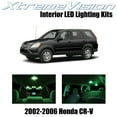 thumbnail image 1 of Xtreme Vision Honda CR-V 2002-2006 12 Pieces Green Premium Interior LED Kit Package + Installation Tool, 1 of 9