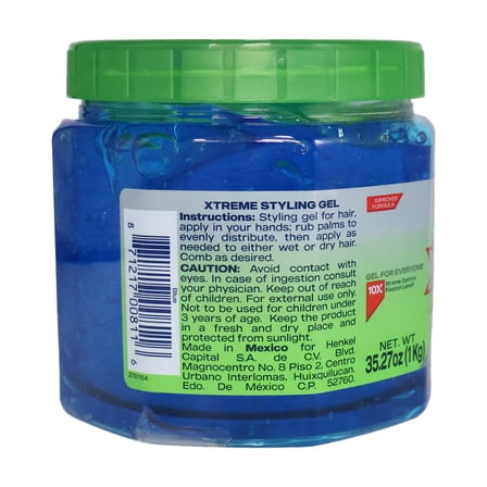 Xtreme Wet Line Styling Gel Blue, 35.27 Oz.