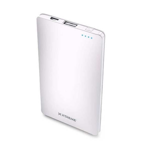 Xtreme XBB8-0151-WHITE 3000 mAh Power Bank, White