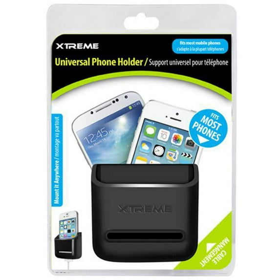 Xtreme XPM5-0101-BLK Universal Smart Phone Holder, Black