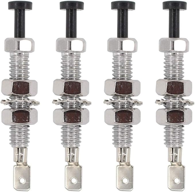 XtremeAmazing Universal Auto Car Trunk Door Alarm Light Hood Jamb Pin