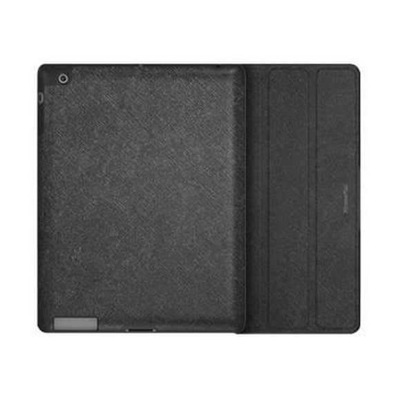 XtremeMac MicroFolio - Case for tablet - faux leather - black