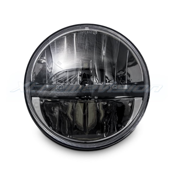 XtremeVision 7" Inch LED Headlight (1 Pair) 40W 4300LM - 1 Year Warranty