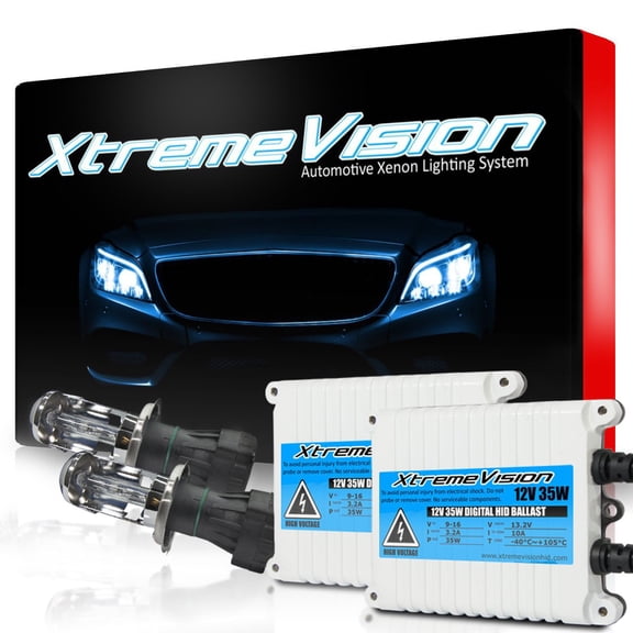 XtremeVision AC 35W H4 HID Xenon Kit Bi-Xenon - 4300K 5000K 6000K 8000K 10000K