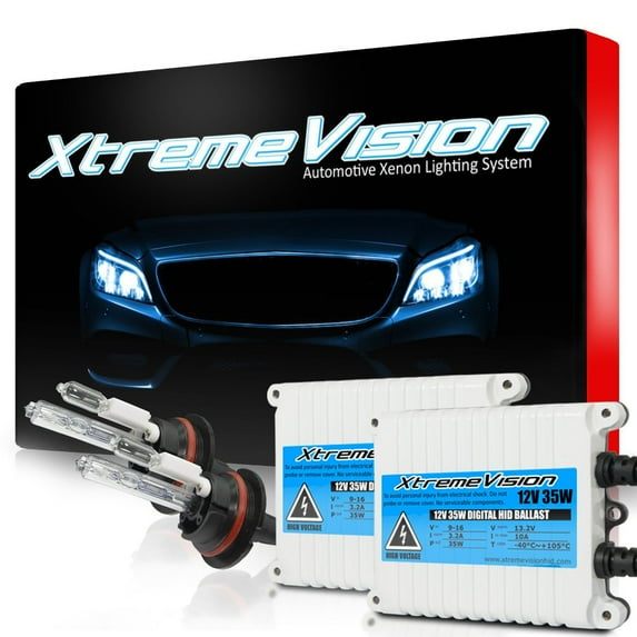 XtremeVision AC 35W HID Kit Xenon Light Headlight 9004 15000K - Pink