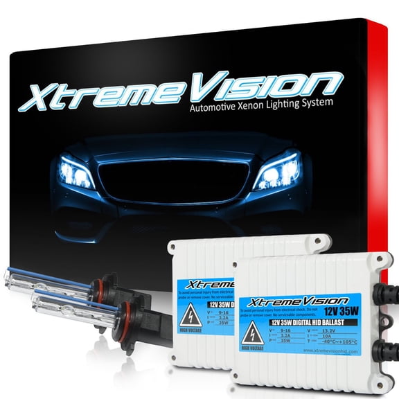 XtremeVision AC 35W HID Kit Xenon Light Headlight 9005 8000K - Medium Blue