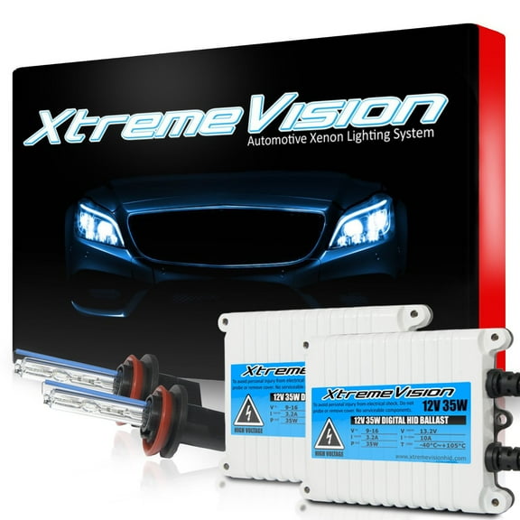 XtremeVision AC 35W HID Kit Xenon Light Headlight H11 5000K - Bright White