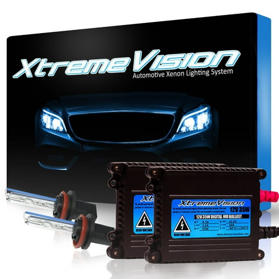 XtremeVision DC 35W H11 HID Xenon Kit - 4300K 5000K 6000K 8000K 10000K