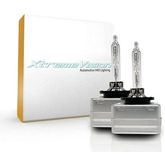 XtremeVision HID Xenon Replacement Bulbs - D1S / D1R / D1C - 5000K Bright White 1 Pair - 2 Year Warranty