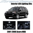 thumbnail image 1 of XtremeVision Interior LED for Acura MDX 2001-2006 14 pcs Pure White Interior LED Kit + Installation Tool, 1 of 7