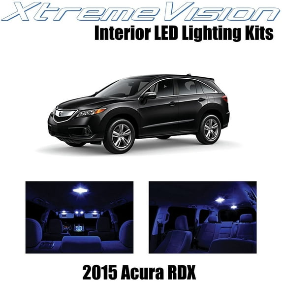 XtremeVision Interior LED for Acura RDX 2015+ 12 pcs Blue Interior LED Kit + Installation Tool