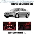 thumbnail image 1 of XtremeVision Interior LED for Acura TL 2004-2008 14 pcs Red Interior LED Kit + Installation Tool, 1 of 6