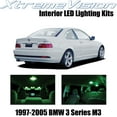 thumbnail image 1 of XtremeVision Interior LED for BMW 3 Series M3 1997-2005 14 pcs Green Interior LED Kit + Installation Tool Tool, 1 of 7