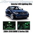 thumbnail image 1 of XtremeVision Interior LED for BMW 5 Series E60 2004-2010 17 pcs Green Interior LED Kit + Installation Tool, 1 of 7